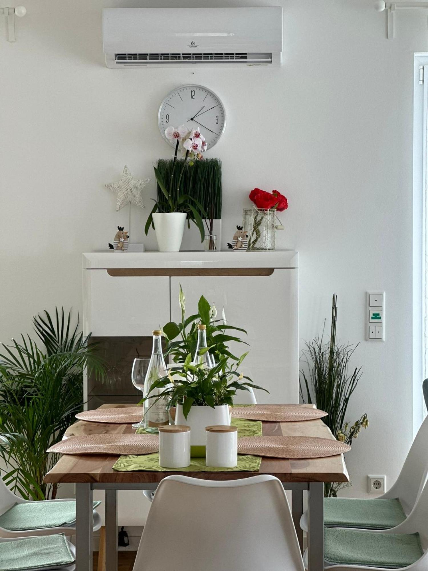 Panorama Penthouse Apartment Mit Klima Und Whirlpool Fuer Bis Zu 6 Personen Frankenthal  Luaran gambar